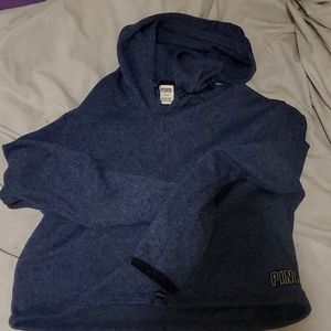 Blue hoodie, size medium. From Pink
